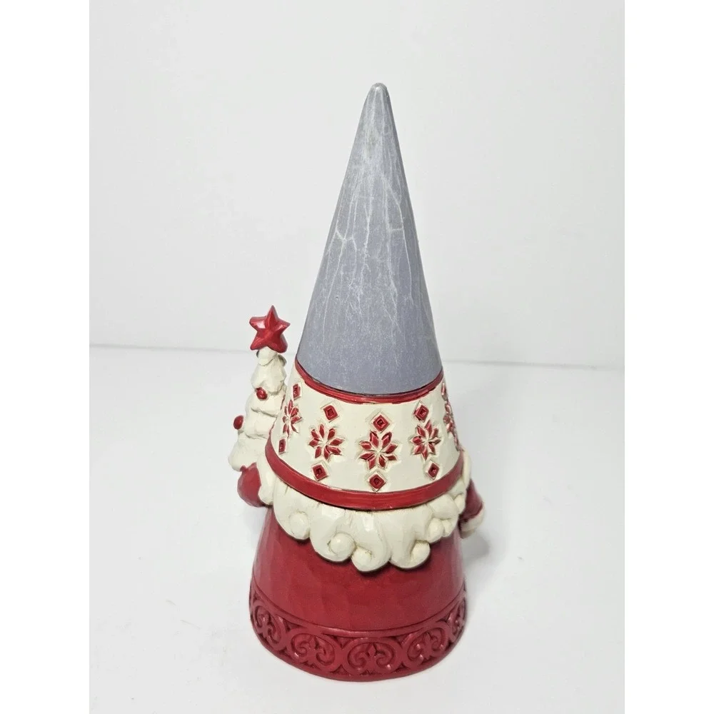 Jim Shore Heartwood Creek Tomte Tidings Nordic Noel Gnome Figurine Tree 6009499 - Picture 3 of 6